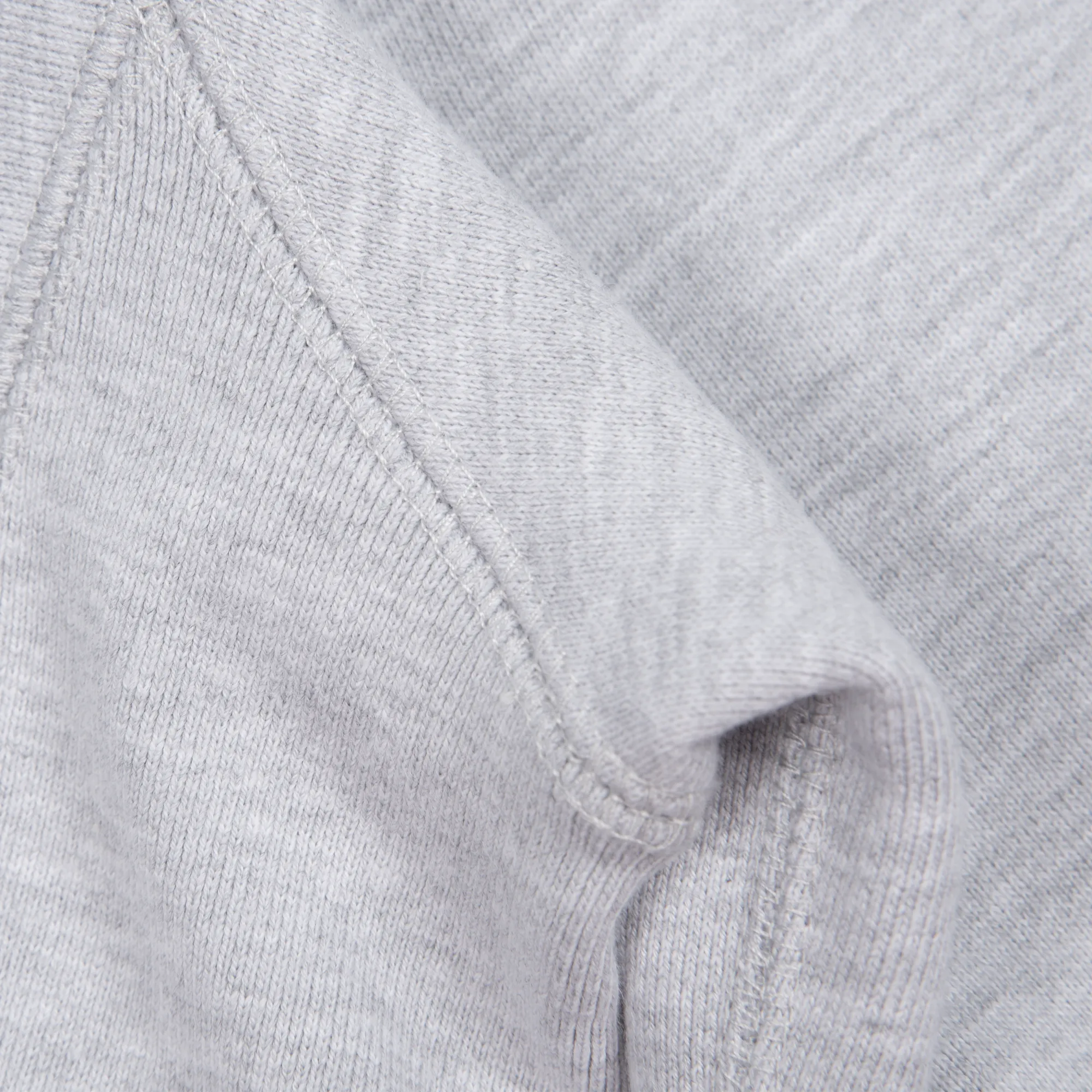 USCAPE Point Loma Typography Heavyweight Crewneck, Grey Heather