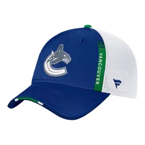 Vancouver Canucks - Fanatics AP Draft Structured Adjustable Trucker Podium Hat