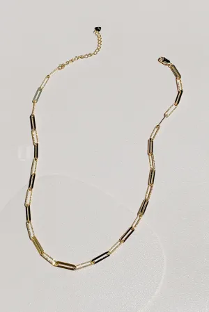 Veda Linked Chain Necklace (925 Silver)