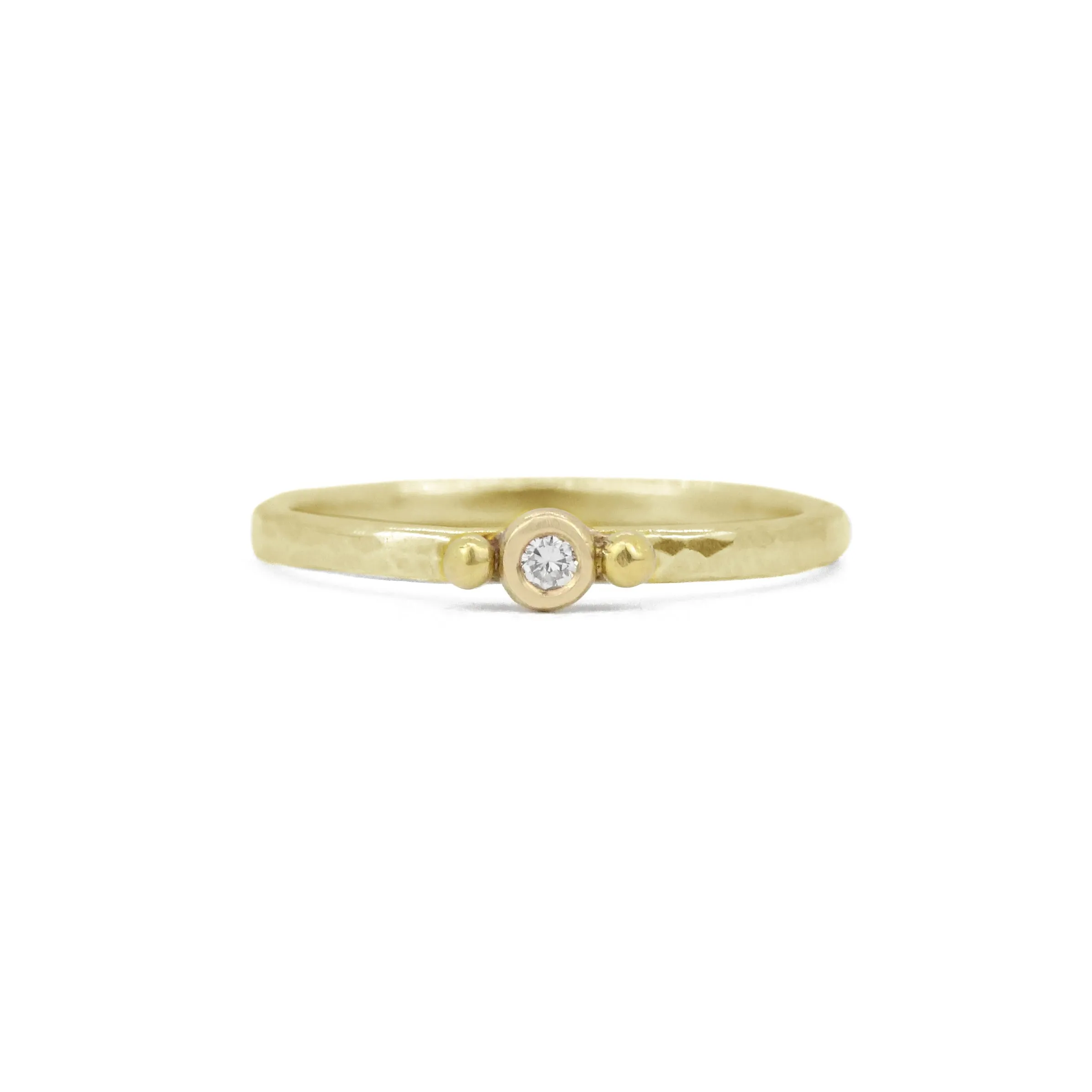 Vega Ring Thin - Gold