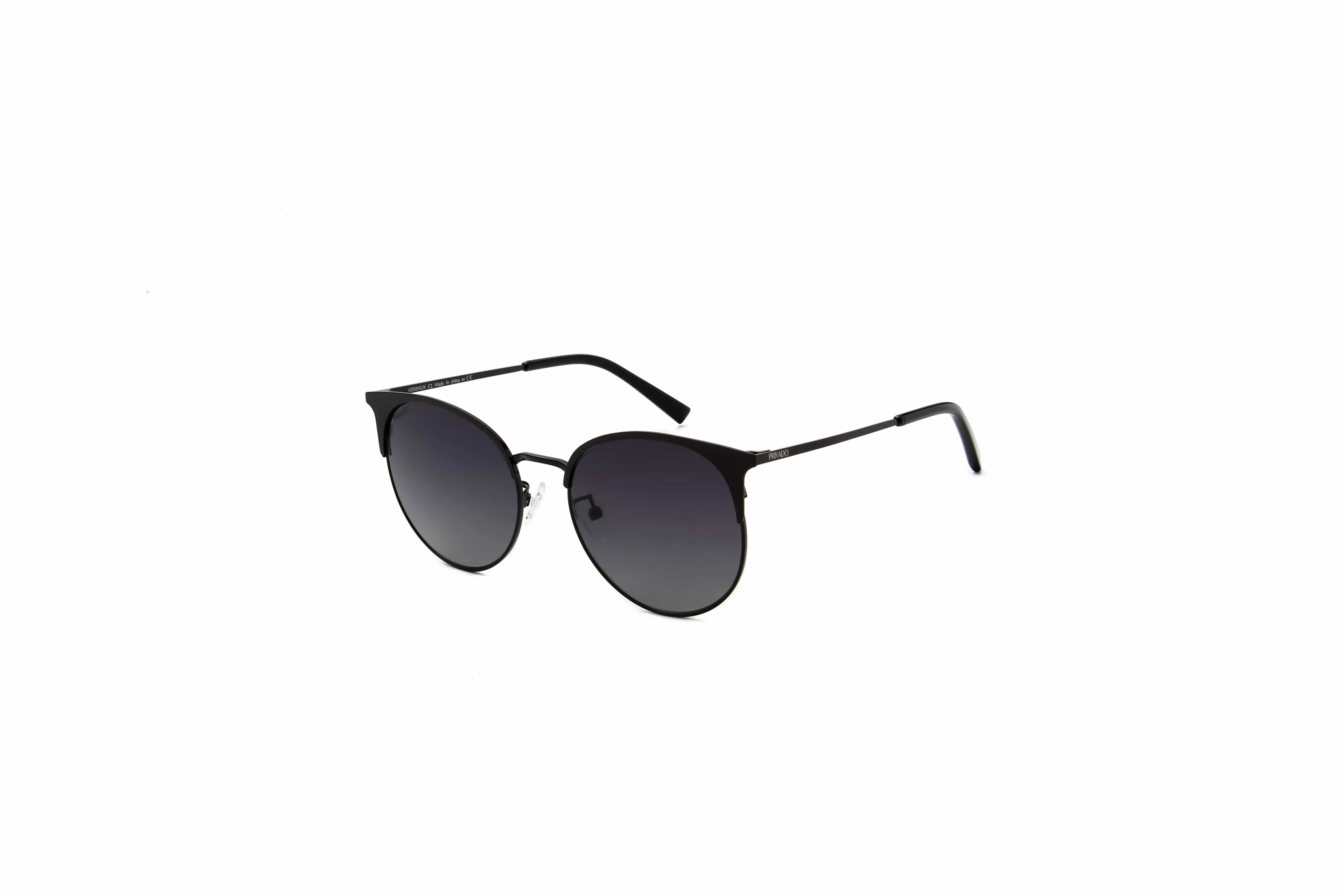 Verraux - Black Cat-Eye Sunglasses - Scratch Resistant