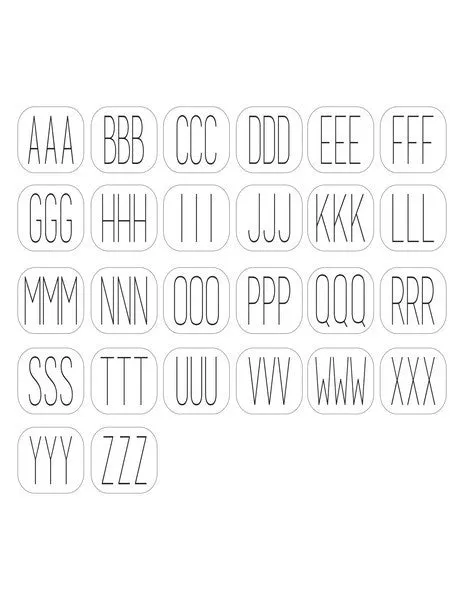 Vineyard Lapel Pin Modern Font