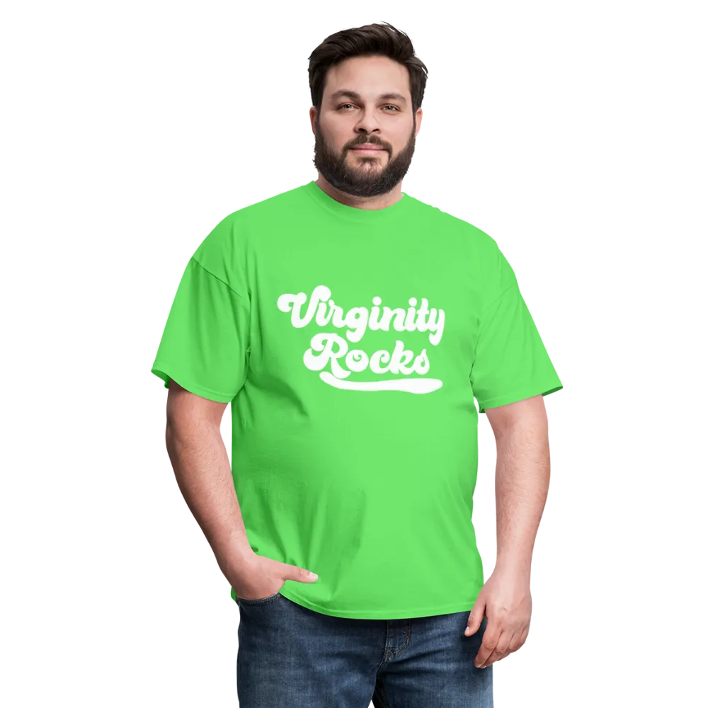 Virginity Rocks Tee (Up to 6xl)