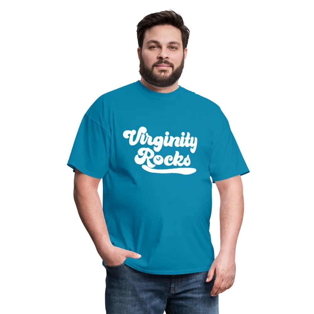 Virginity Rocks Tee (Up to 6xl)