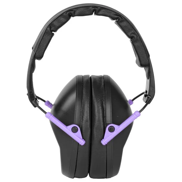 Walker's Low Profile Folding Muff Black and Purple