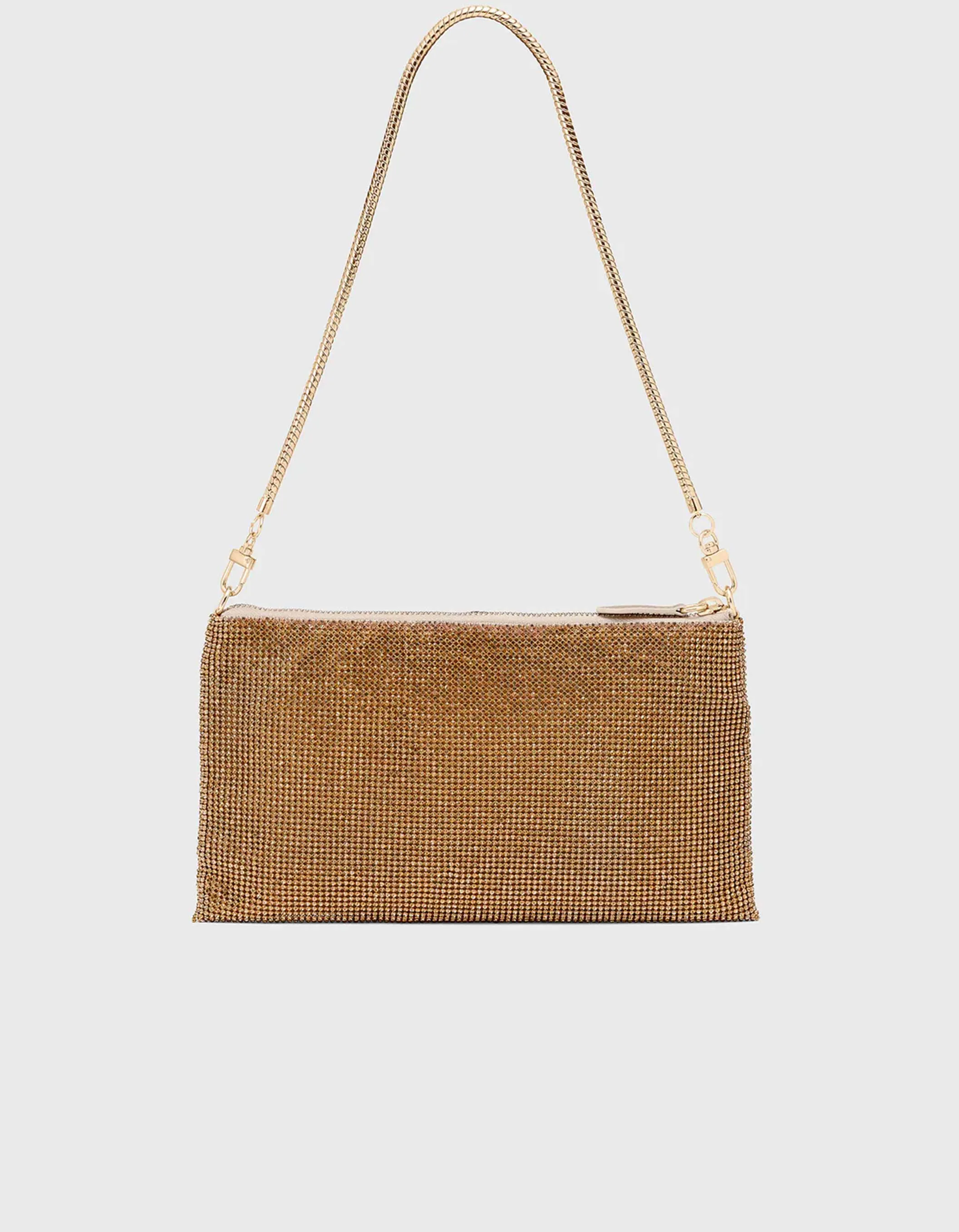 WEAT - CLUTCH BAG CRYSTAL GLITZERSTEINE GOLD