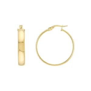 Wedding Band Hoops/ 30mm