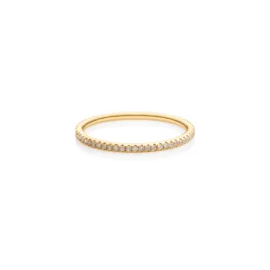 Whisper Thin Diamond Eternity Band