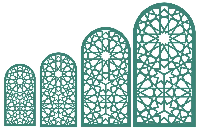WHOLESALE - Rounded Arch Moroccan Pattern