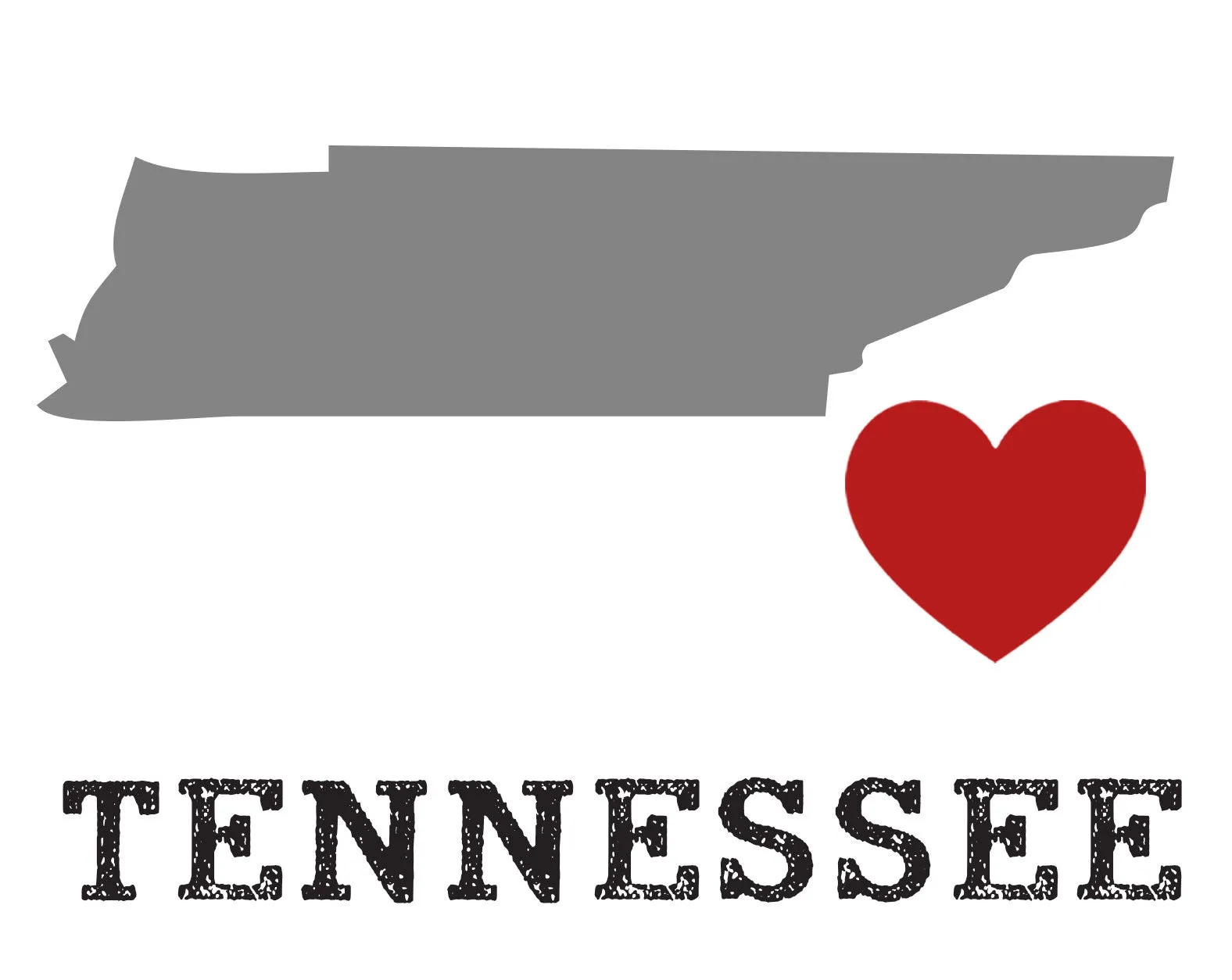 WHOLESALE -   STATE LOVE HEART TAG