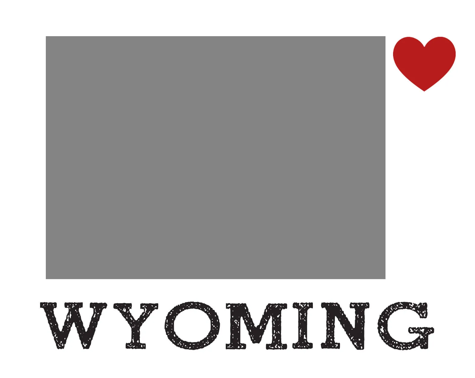 WHOLESALE -   STATE LOVE HEART TAG