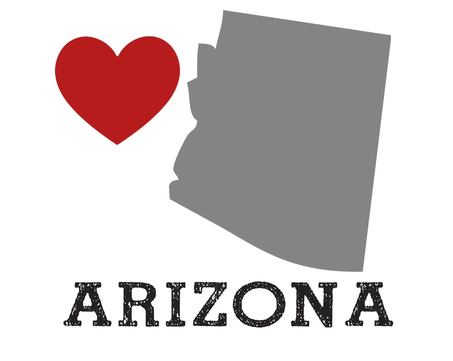 WHOLESALE -   STATE LOVE HEART TAG