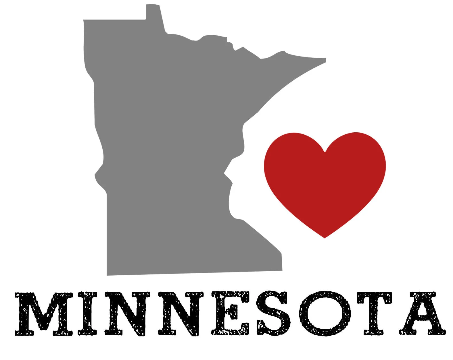 WHOLESALE -   STATE LOVE HEART TAG
