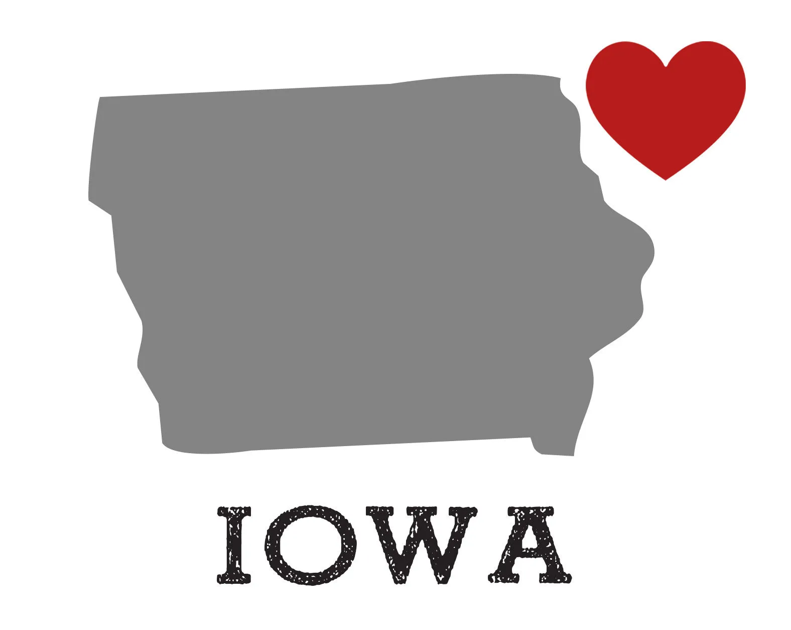 WHOLESALE -   STATE LOVE HEART TAG