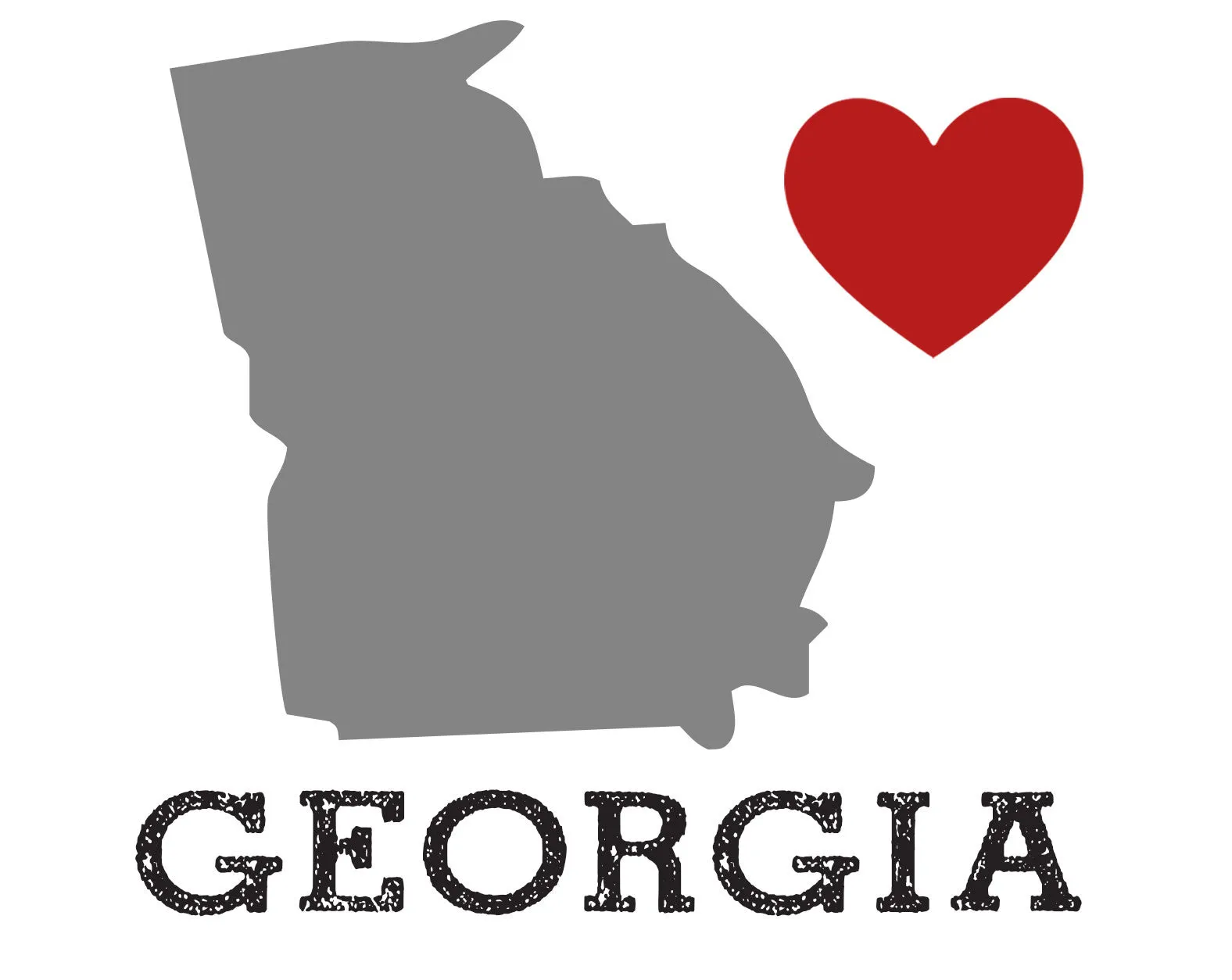 WHOLESALE -   STATE LOVE HEART TAG