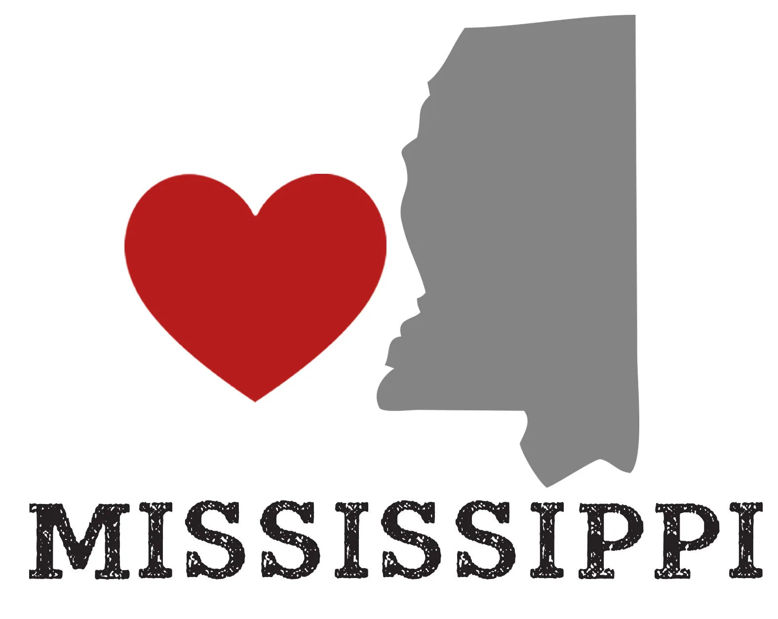 WHOLESALE -   STATE LOVE HEART TAG