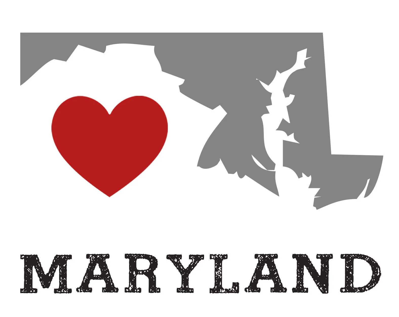 WHOLESALE -   STATE LOVE HEART TAG