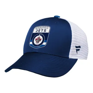 Winnipeg Jets- Fanatics NHL Draft Structured Trucker Youth Hat
