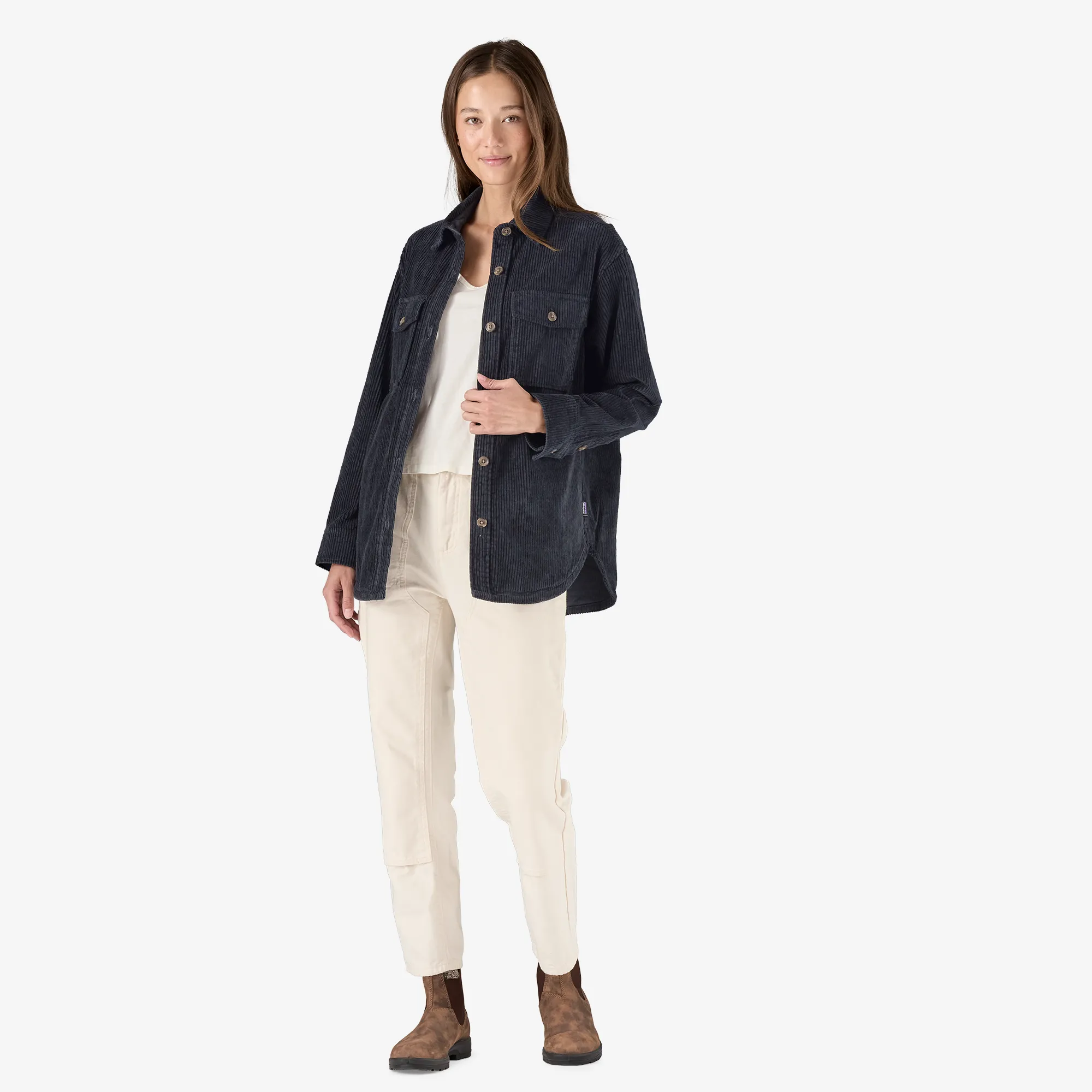 Women's Corduroy Overshirt Jacket