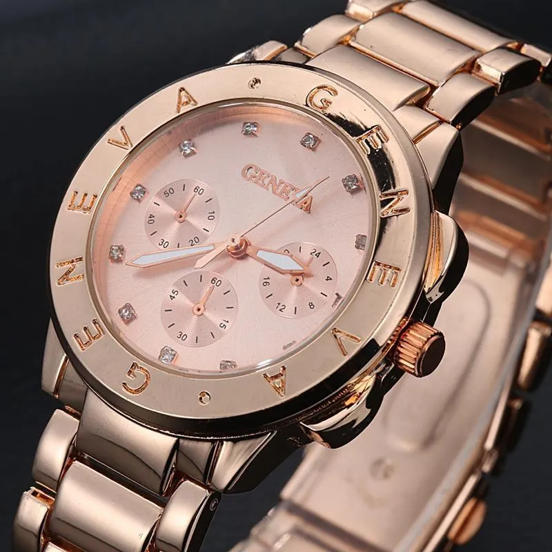 Women's Sleek Watch with 3 Colors