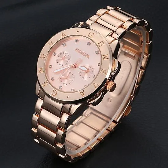 Women's Sleek Watch with 3 Colors