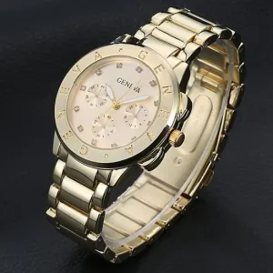 Women's Sleek Watch with 3 Colors