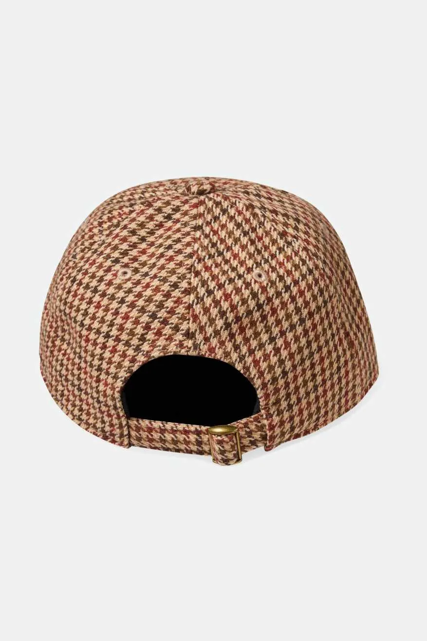 Woodburn Low Profile Adjustable - Tiger's Eye/Brown Houndstooth