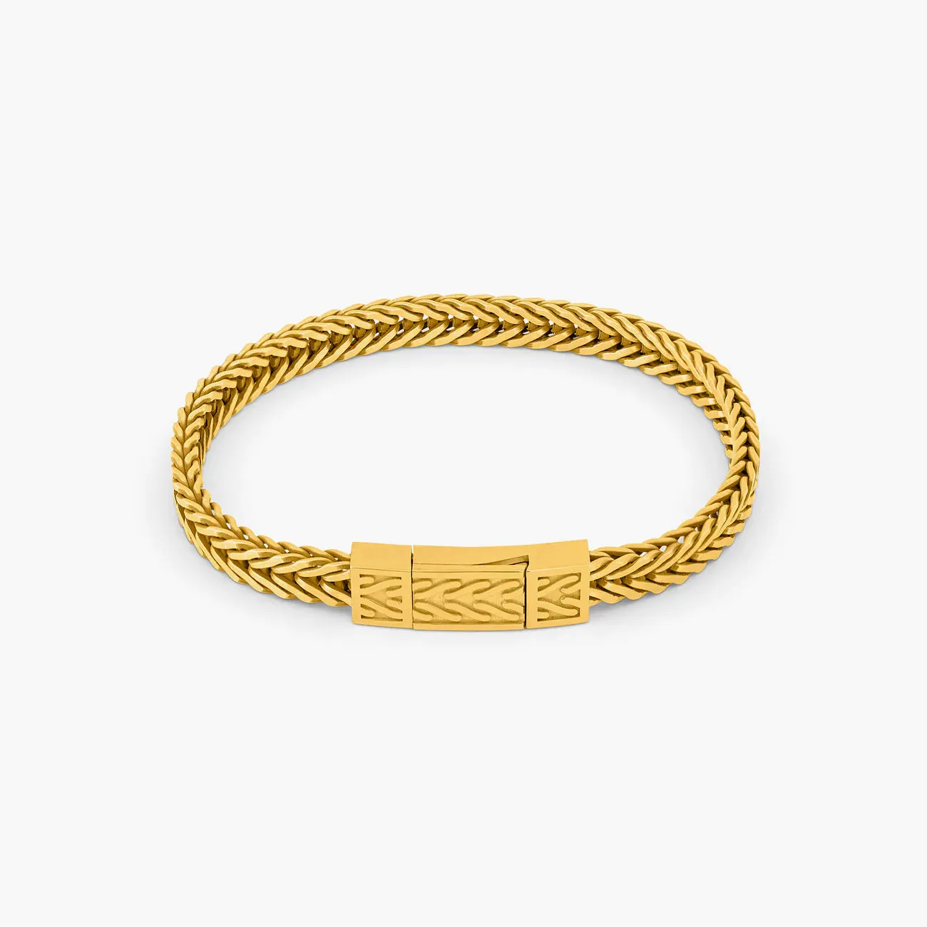 Yellow Gold Plated Sterling Silver Coda Di Volpe