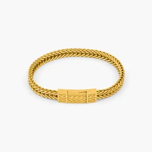 Yellow Gold Plated Sterling Silver Coda Di Volpe