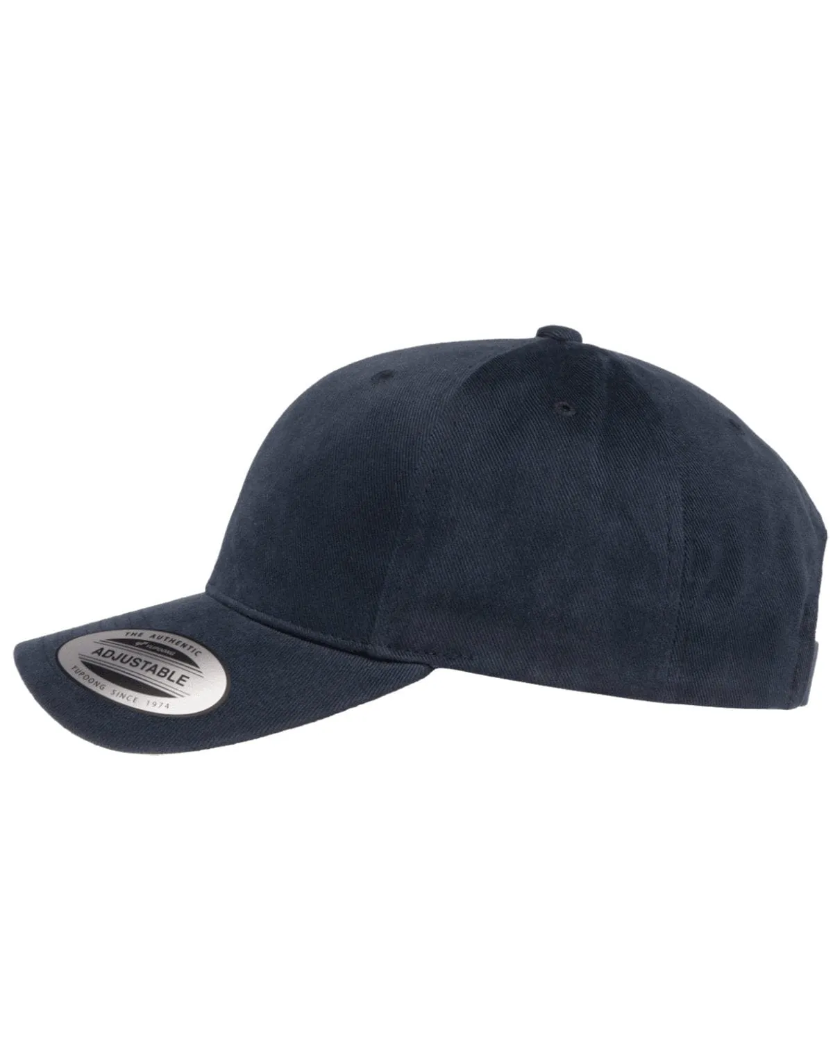 Yupoong Brushed Cotton Twill Mid-Profile Cap