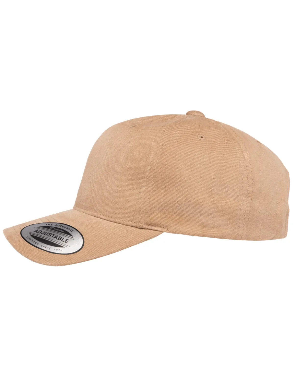 Yupoong Brushed Cotton Twill Mid-Profile Cap
