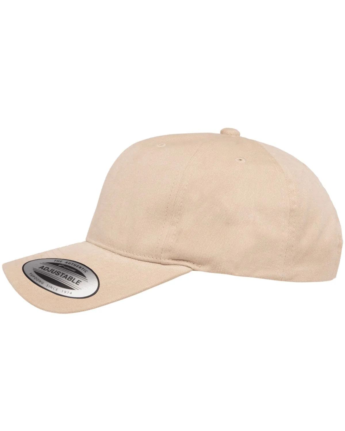 Yupoong Brushed Cotton Twill Mid-Profile Cap