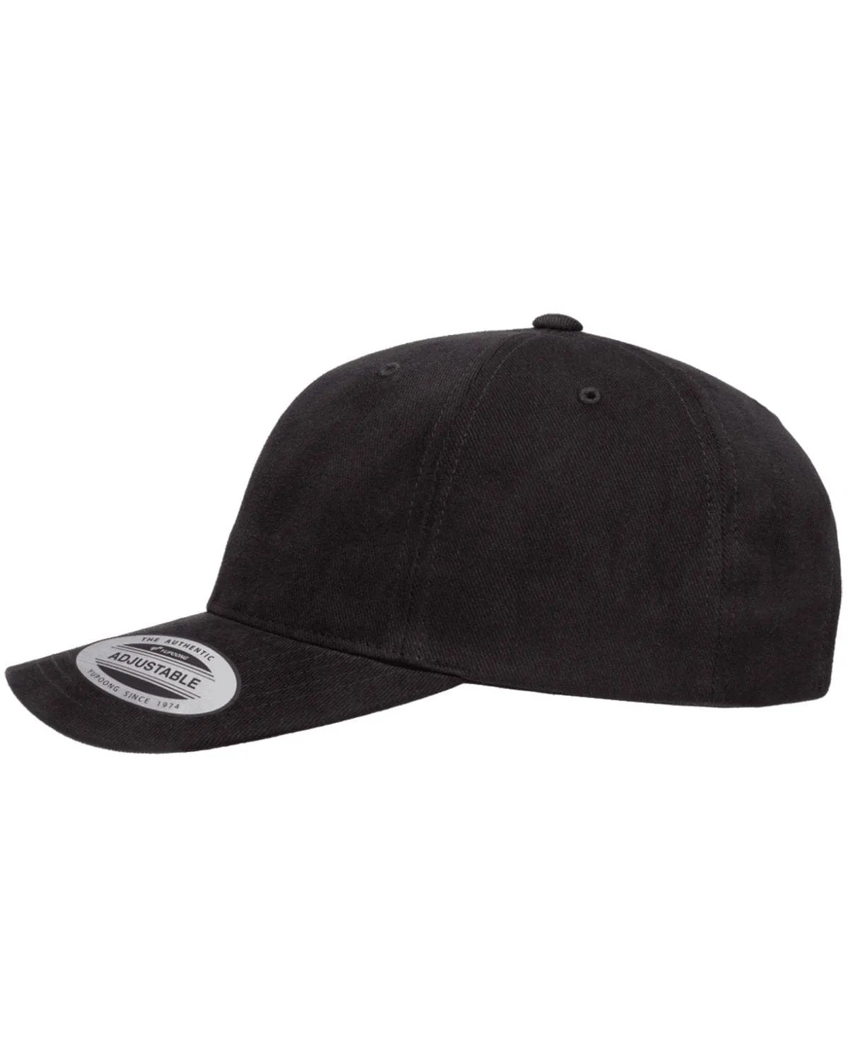 Yupoong Brushed Cotton Twill Mid-Profile Cap