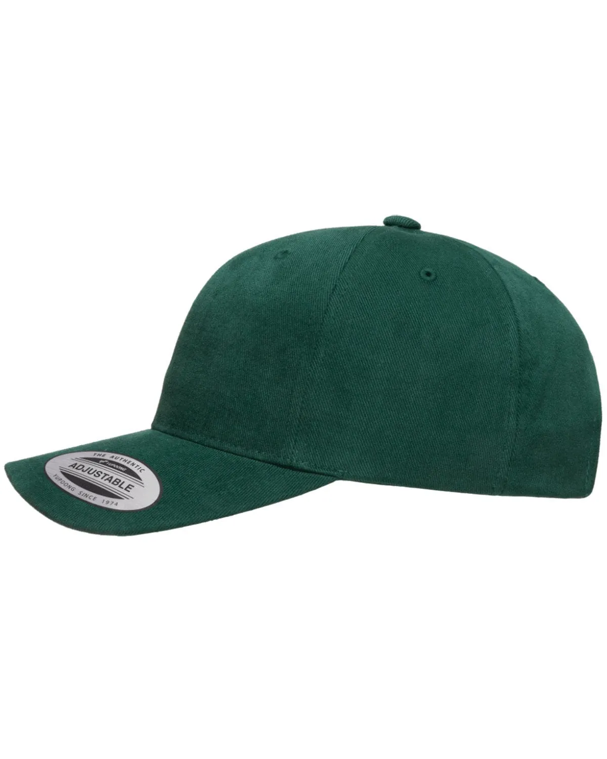 Yupoong Brushed Cotton Twill Mid-Profile Cap
