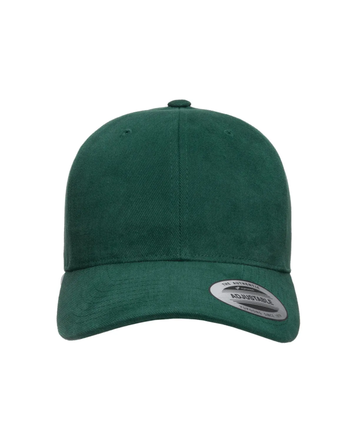 Yupoong Brushed Cotton Twill Mid-Profile Cap