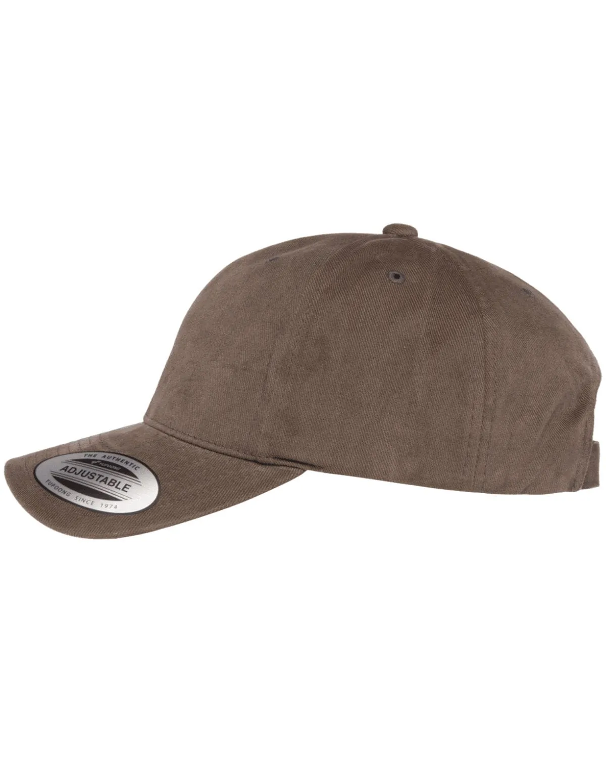 Yupoong Brushed Cotton Twill Mid-Profile Cap