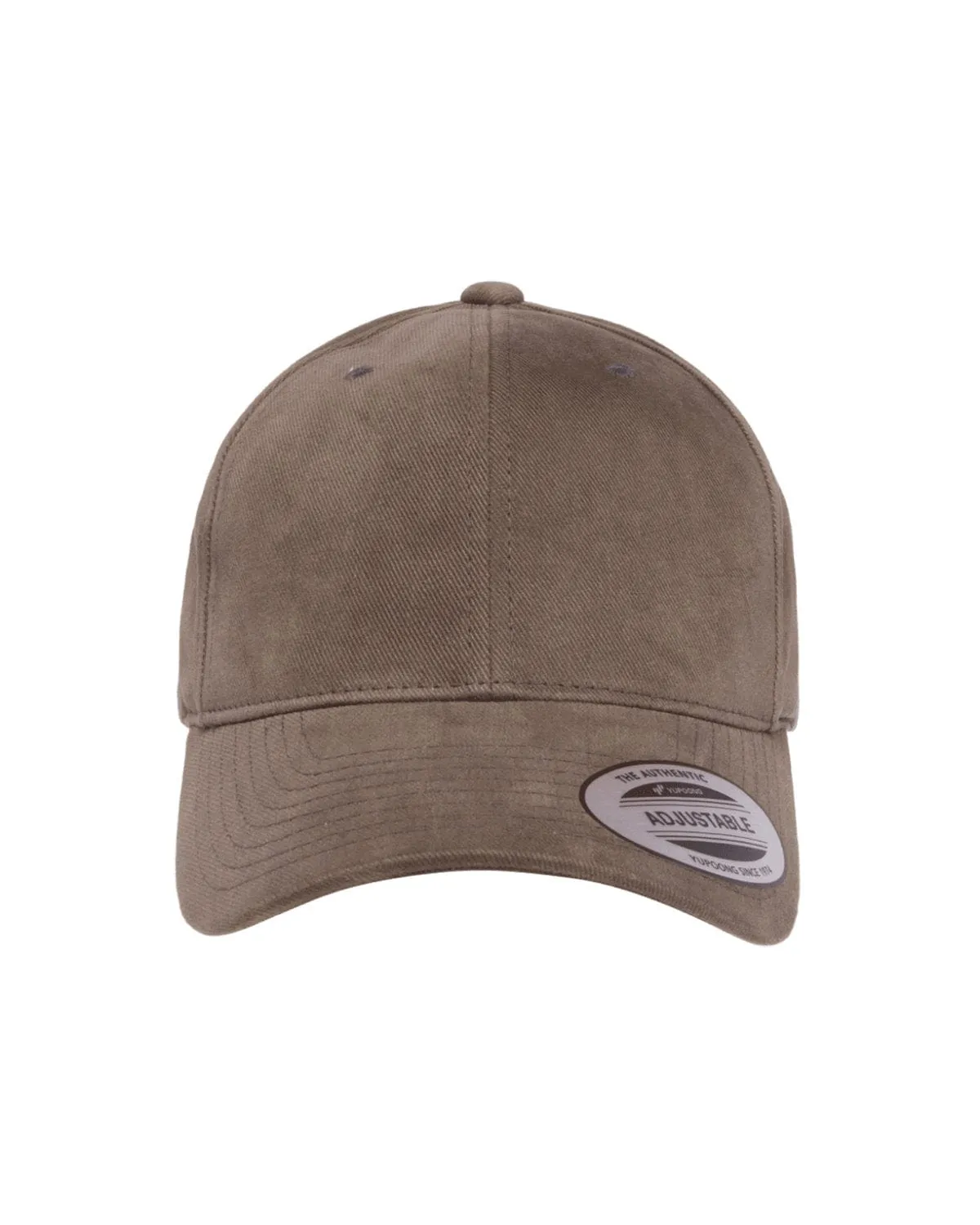 Yupoong Brushed Cotton Twill Mid-Profile Cap