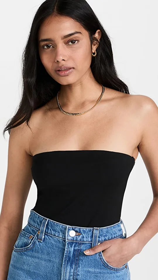 Z SUPPLY | April Sleek Tube Top {Black}