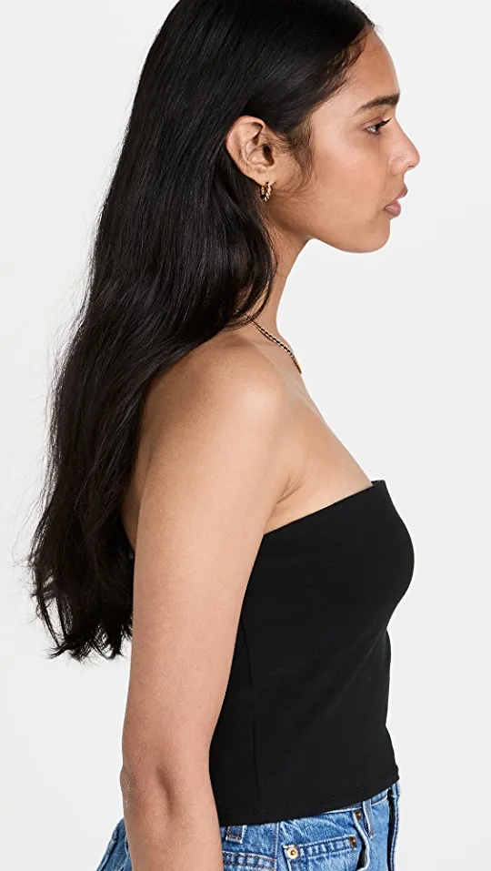 Z SUPPLY | April Sleek Tube Top {Black}