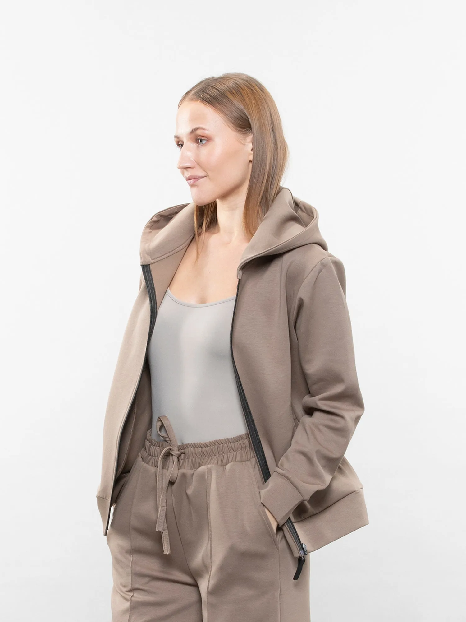 Zipper hoodie