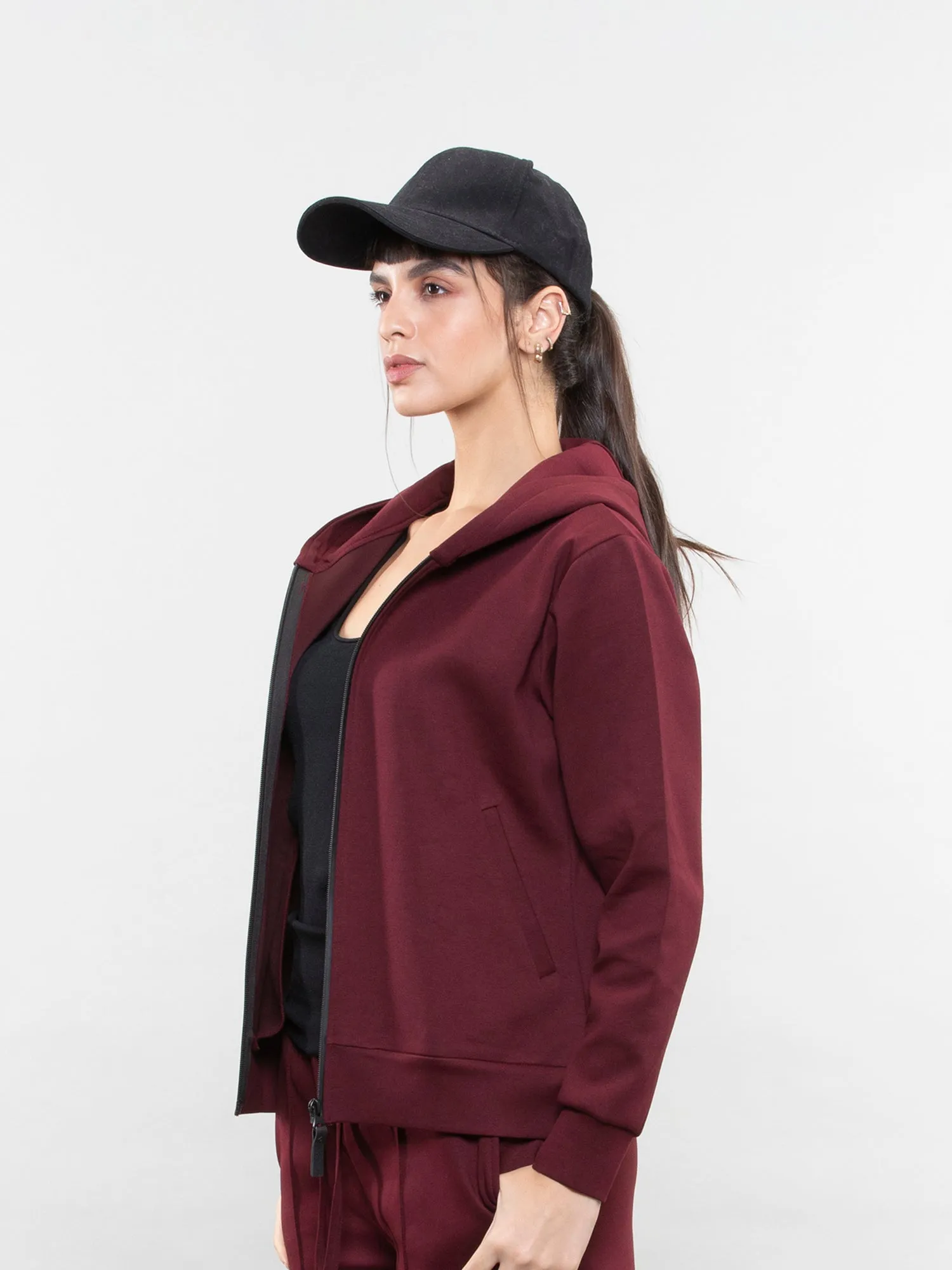 Zipper hoodie