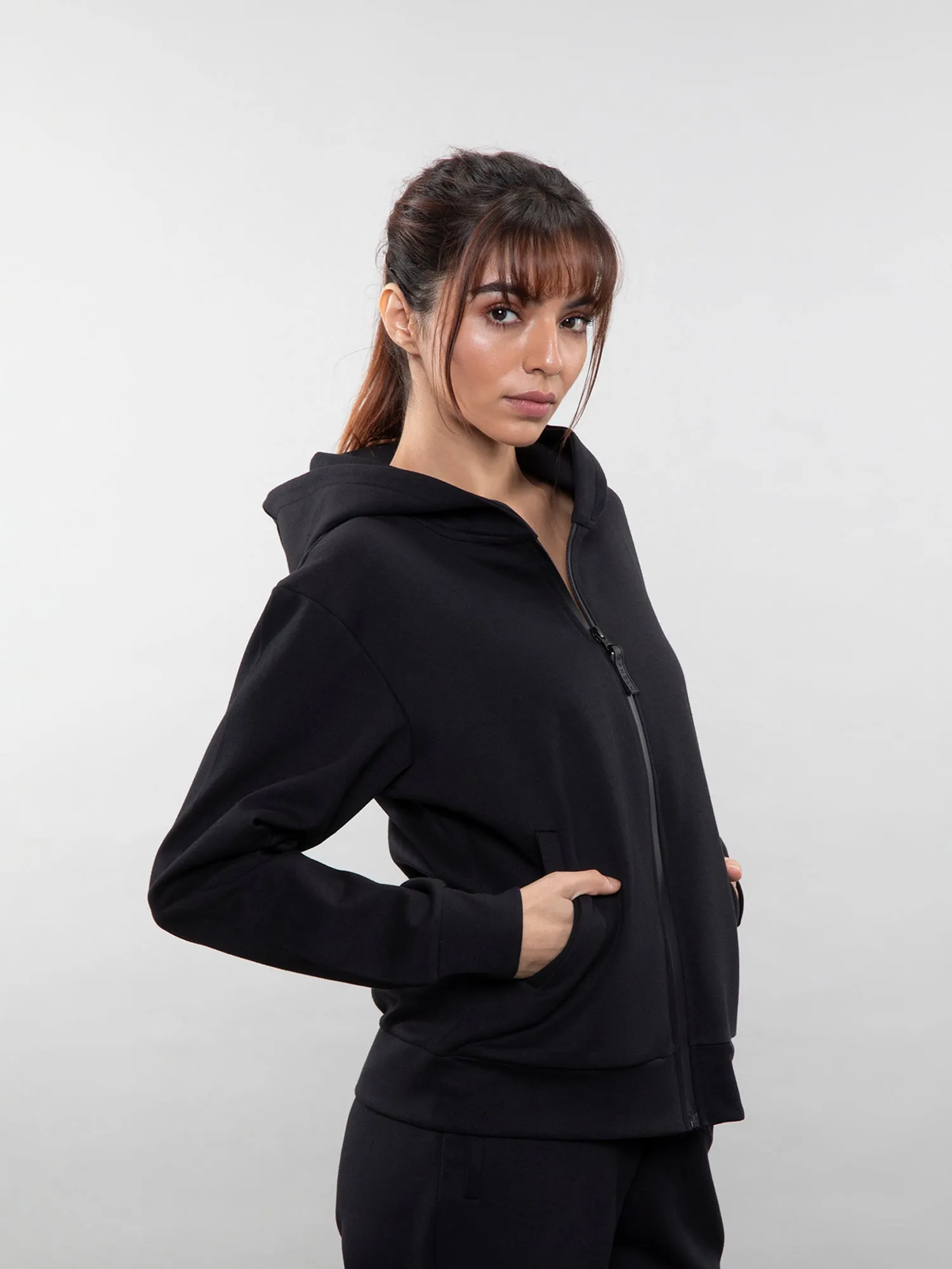 Zipper hoodie