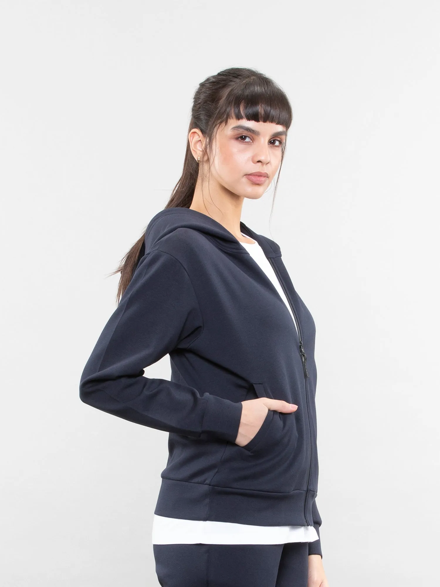 Zipper hoodie