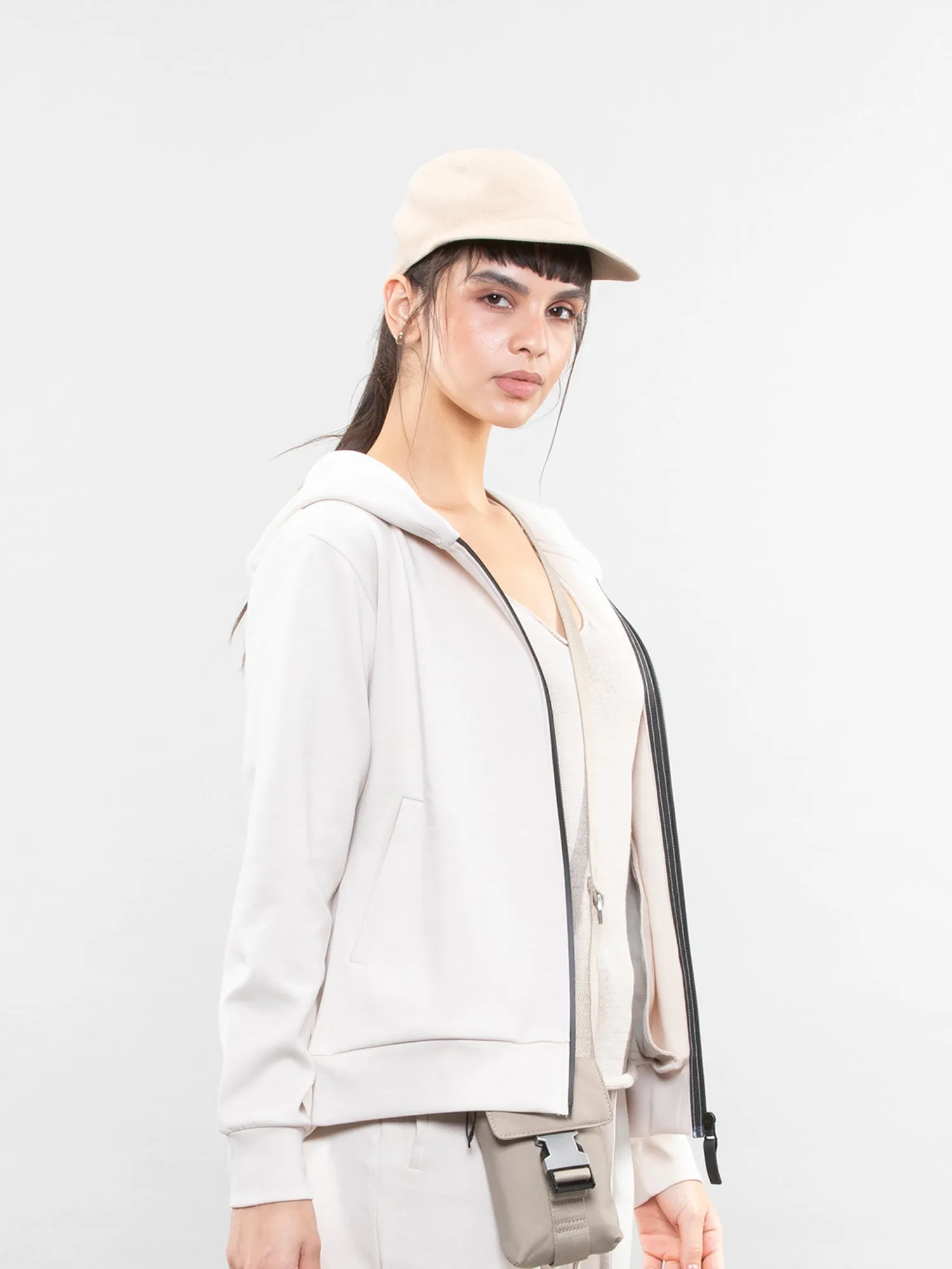 Zipper hoodie